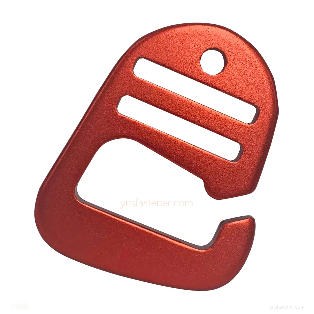 Flat Alloy Hook (Red)