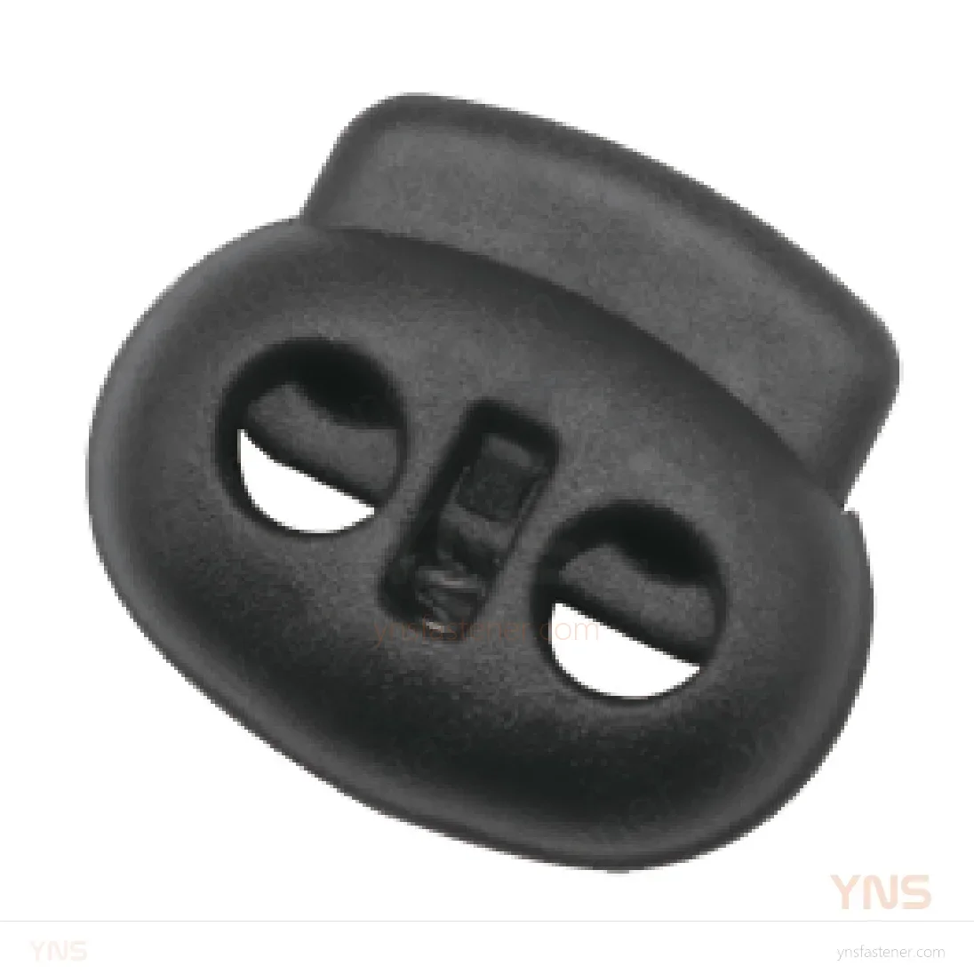 Oval Dual Cordlock With Two-Hole
